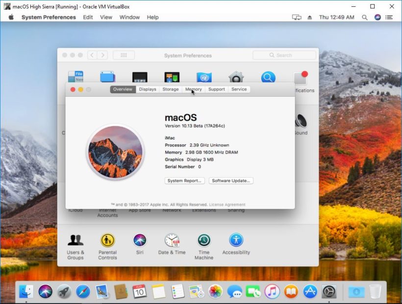 How to install MacOS Sierra guest on VirtualBox on Ubuntu host 1